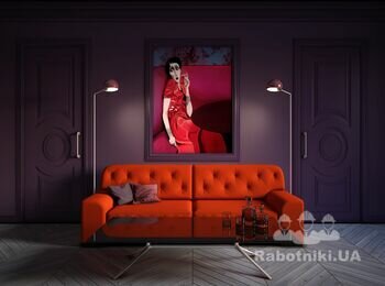 Sofa Raffaella by Pufetto for Slava Fokk apartments