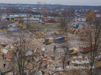 Розчистка ділянки після демонтажу в доволі стислі терміни